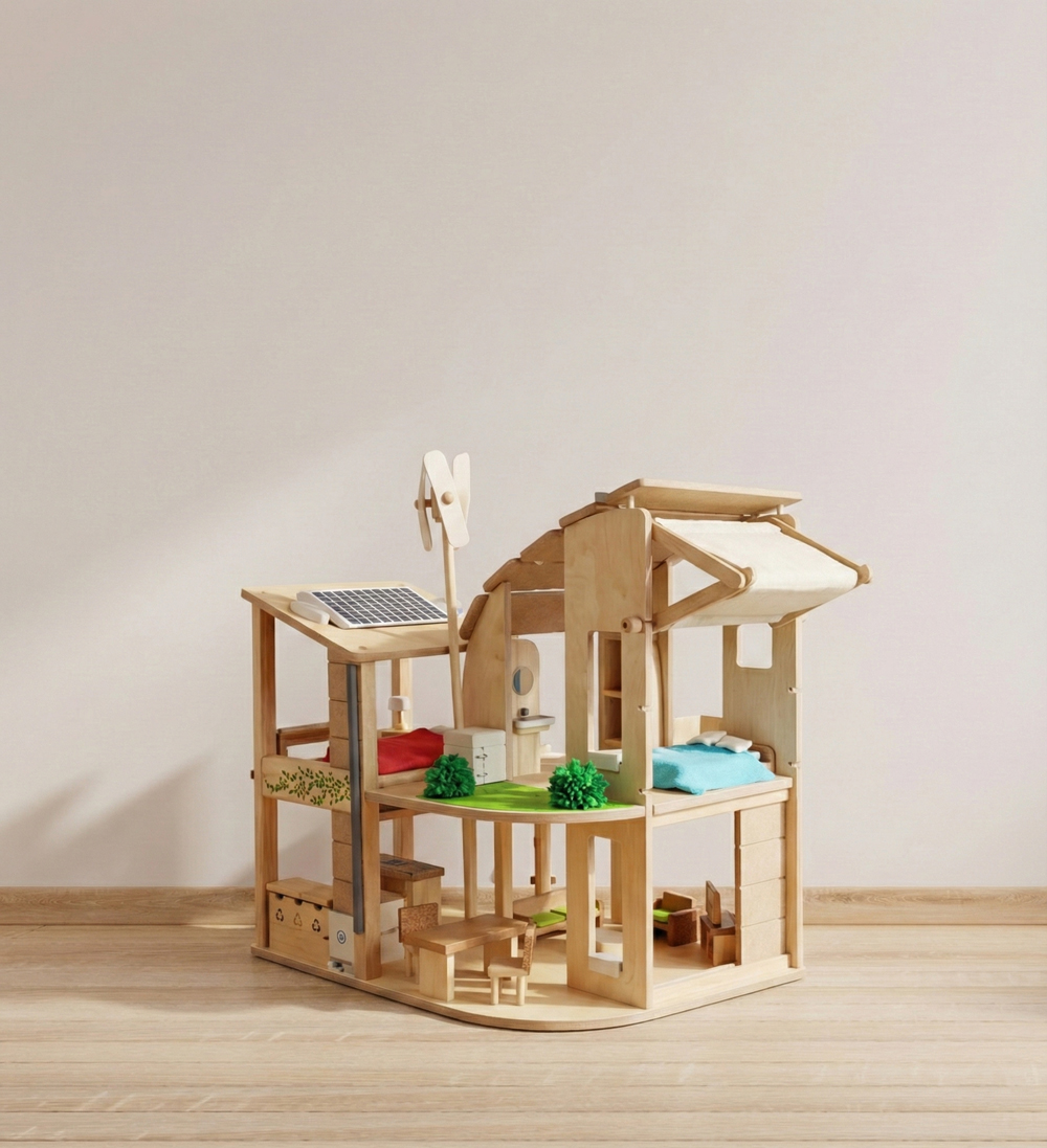 Ökologisches Puppenhaus